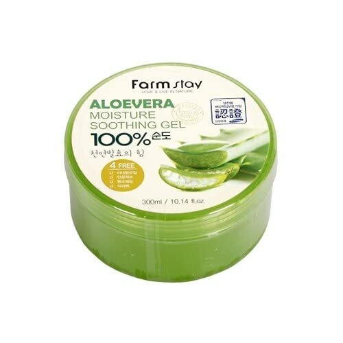 FARMSTAY ALOEVERA MOISTURE SOOTHING GEL