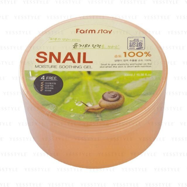 FARMSTAY SNAIL MOISTURE SOOTHING GEL