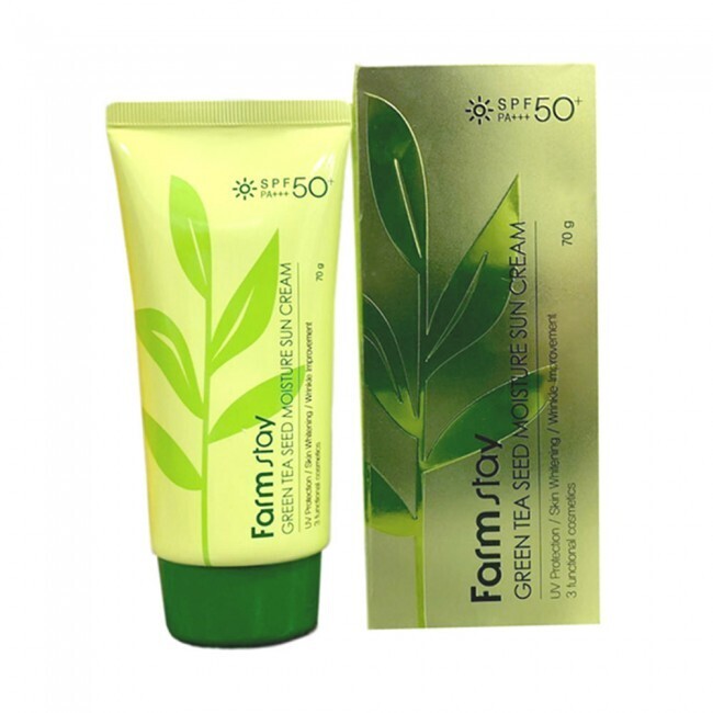 Farmstay Green Tea Seed Moisture Sunscreen