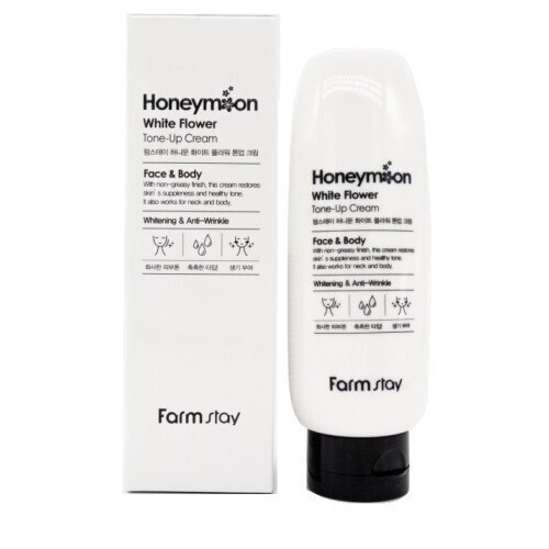 FARMSTAY HONEYMOON WHITE FLOWER TONE-UP CREAM
