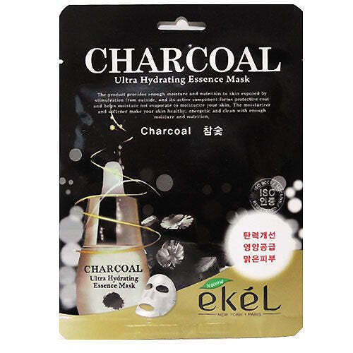 Ekel Charcoal Ultra Hydrating Essence Mask