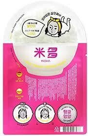 Midha Rice Cream Topping Mask