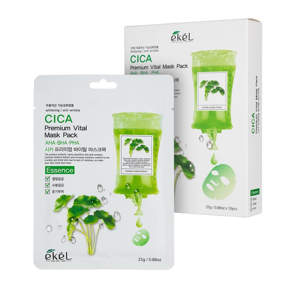 Ekel Premium Vital Mask Pack Cica