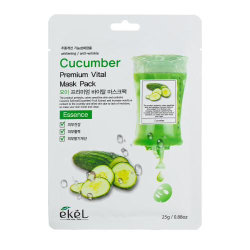 Ekel Premium Vital Mask Pack Cucumber