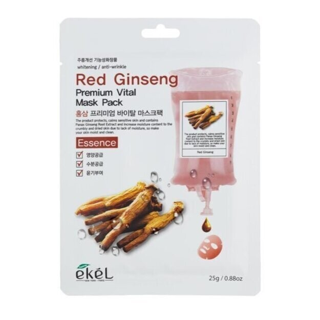 Ekel Premium Vital Mask Pack Red Ginseng