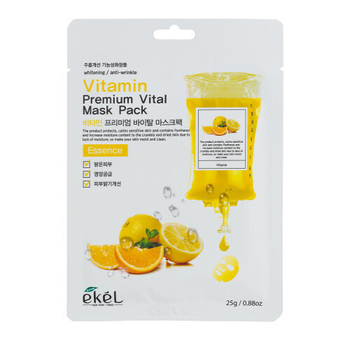 Ekel Premium Vital Mask Pack Vitamin