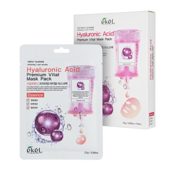 Ekel Premium Vital Mask Pack Hyaluronic Acid