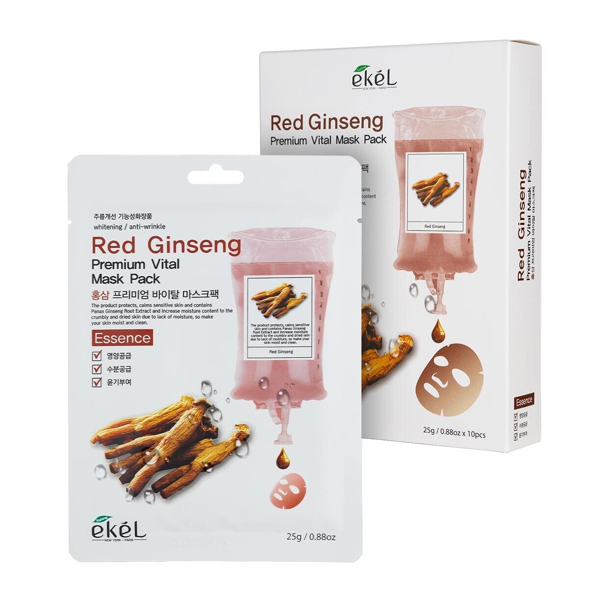Ekel Premium Vital Mask Pack Red Ginseng