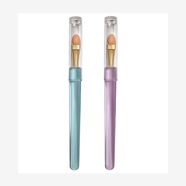 Lash Talk Ruby Cell Eyeshadow Tip 2P (with cap, color random) Sponge Brush Brush Makeup