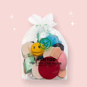 Lash Talk Makeup Puff Large Capacity Buds 3 Pack
