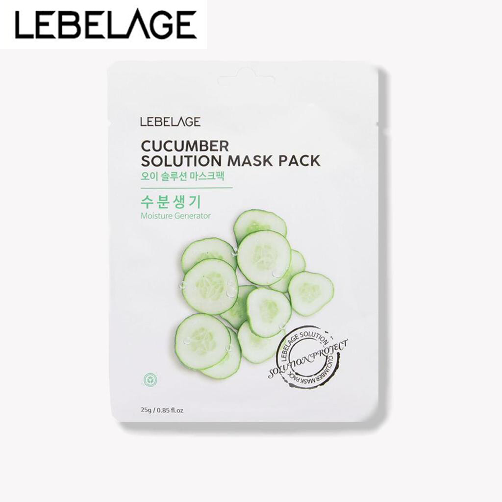 Lebelage Cucum Sheet Mask x10