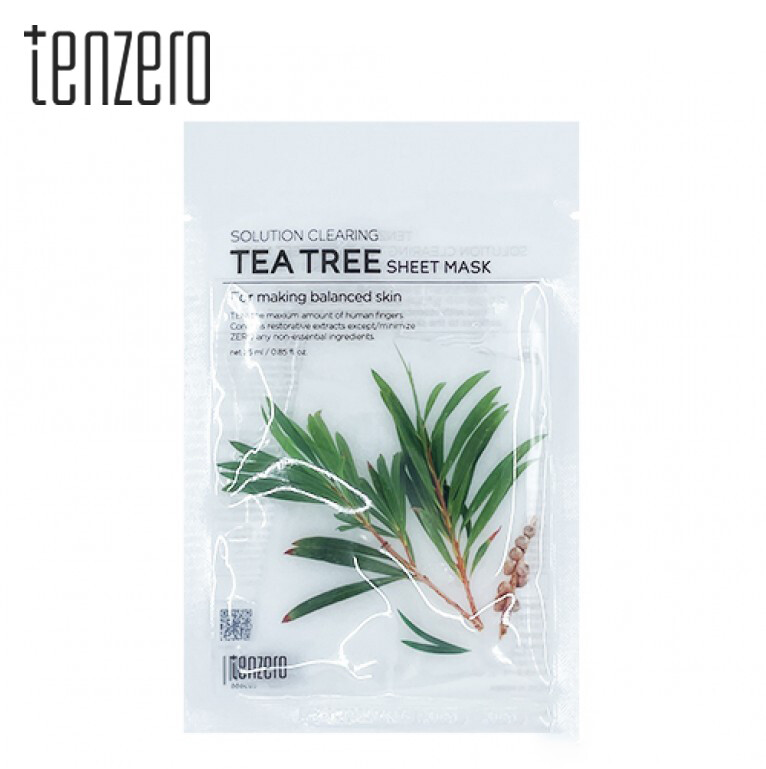 Tenzero Tea Tree Mask x10