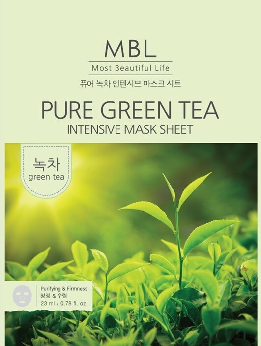 MBL Pure Green Tea Intensive Mask Sheet