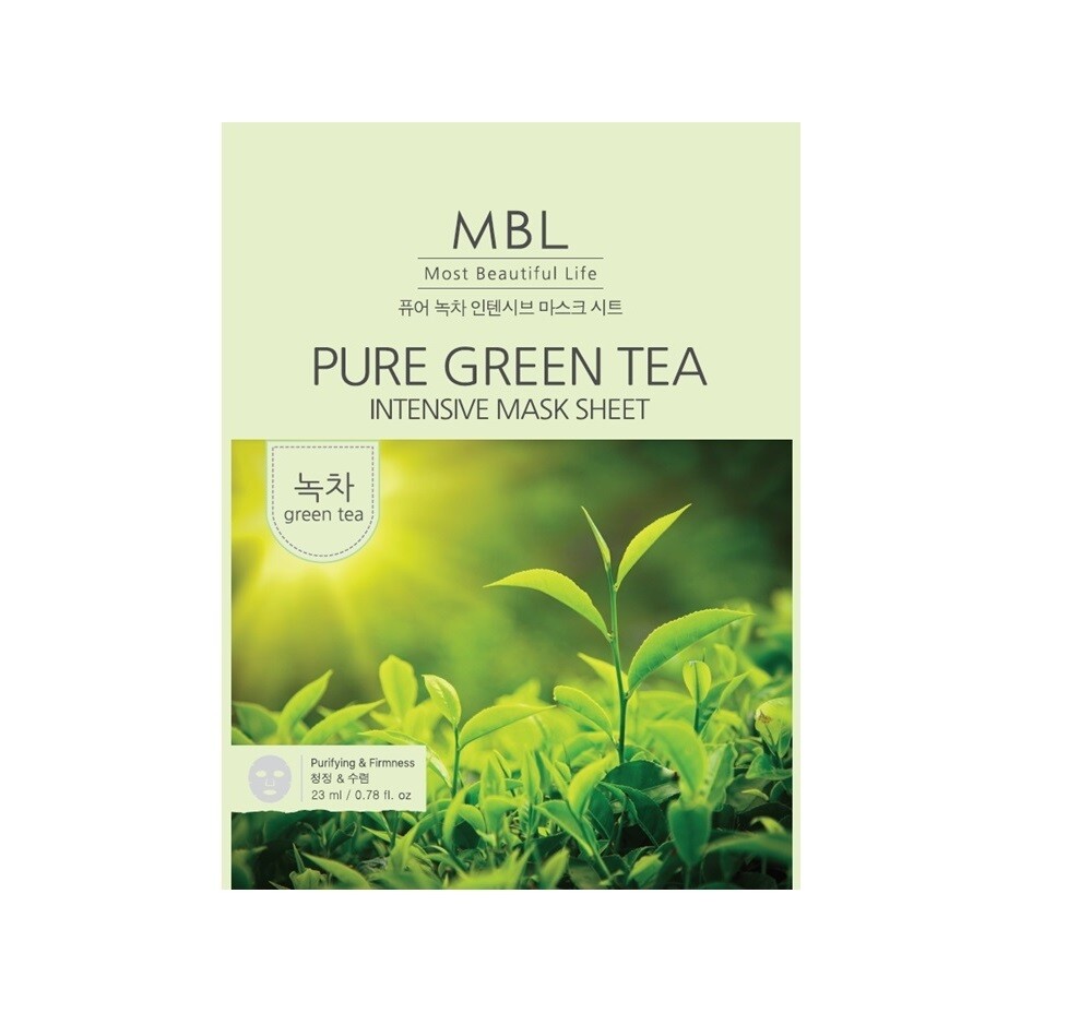 MBL Pure Green Tea Intensive Mask Sheet