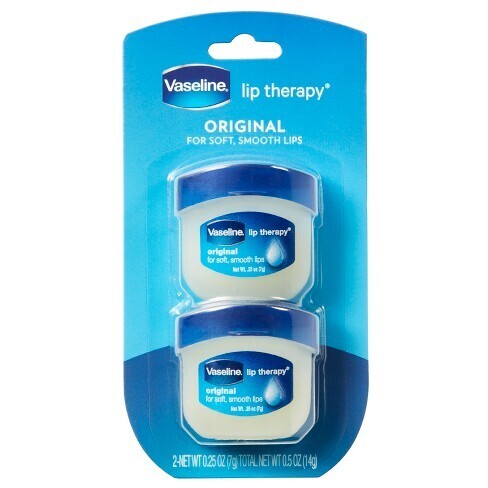 Vaseline Skin Care Lip Therapy Original Twin Pack