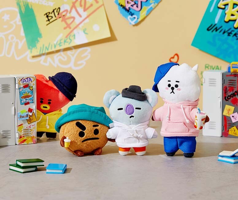 BTS BT21 Street Mood Standing Doll