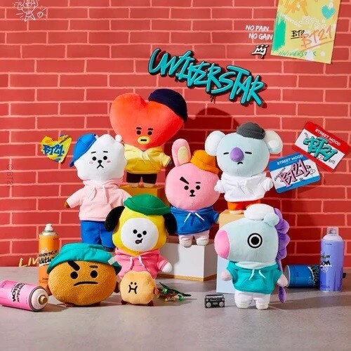 BTS BT21 Street Mood Standing Doll