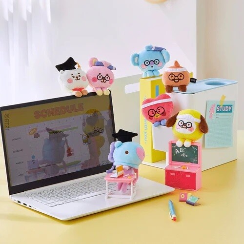 BTS BT21 STUDY WITH ME MONITOR DOLL
