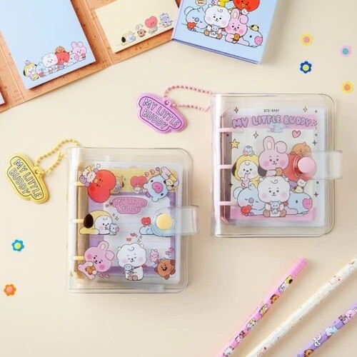 BTS BT21 My Little Buddy 3 Hole Pocket Diary