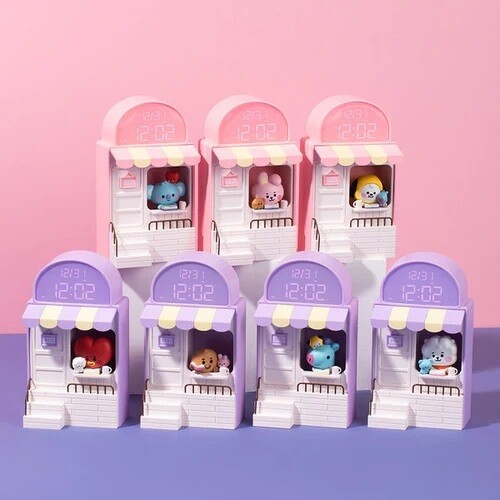 BTS BT21 My Little Buddy Cafe Clock &quot;Restock&quot;