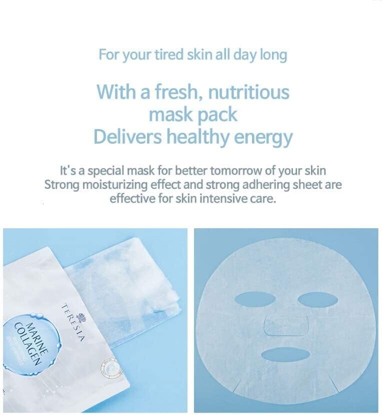 TERESIA Marine Collagen Intensive Mask  10 pcs 25ml