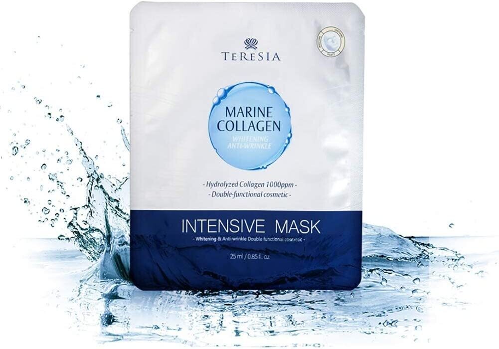 TERESIA Marine Collagen Intensive Mask  10 pcs 25ml