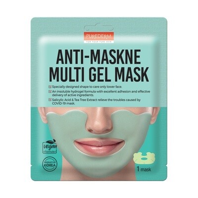 Purederm anti-maskne multi gel mask