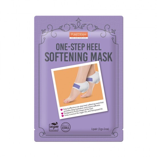 Purederm  one-step heel softening mask