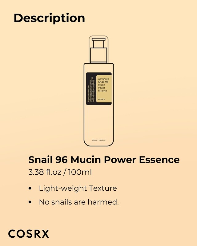 COSRX Advanced Snail 96 Mucin Power Essence 100ml