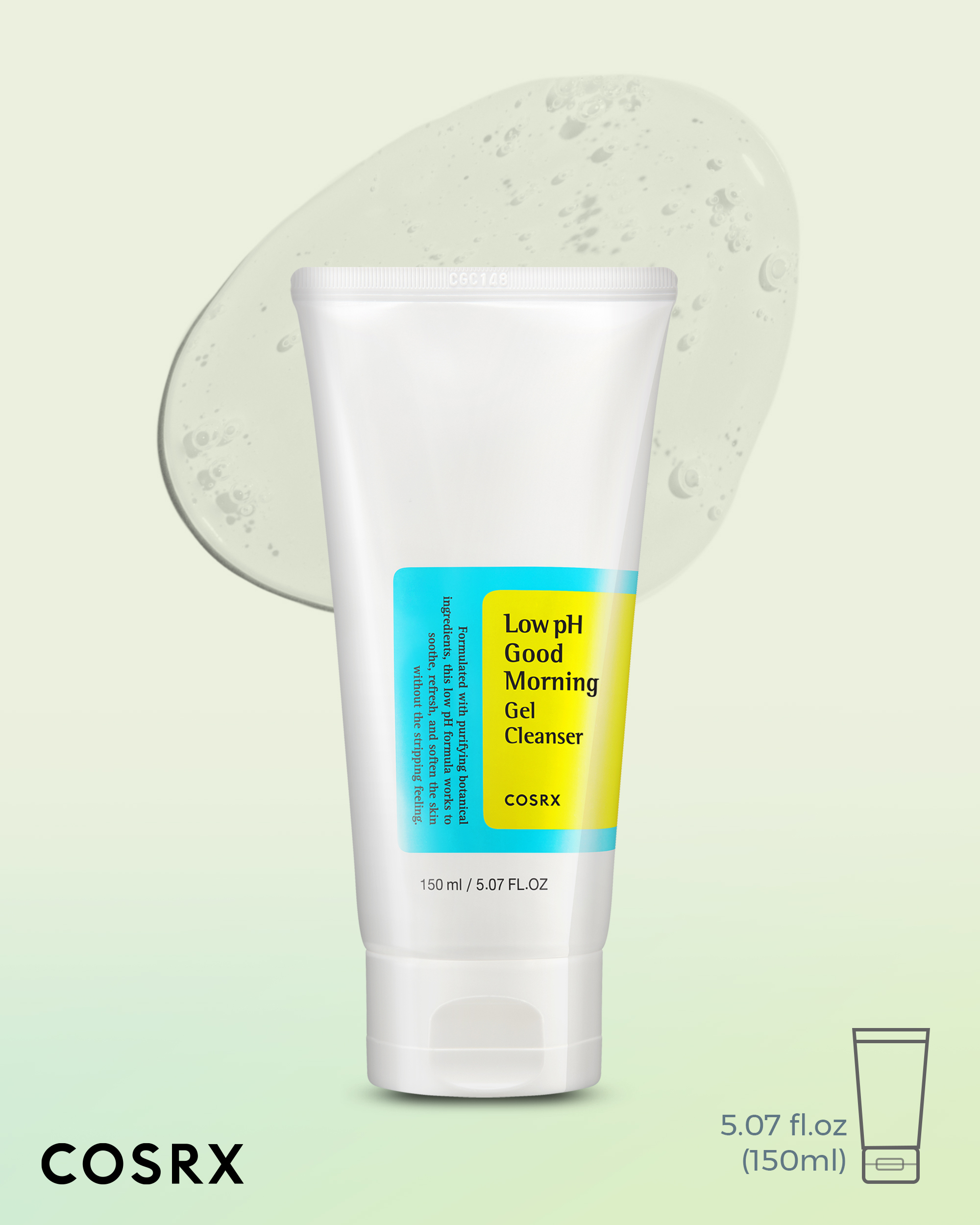 COSRX Low pH Good Morning Gel Cleanser 150ml