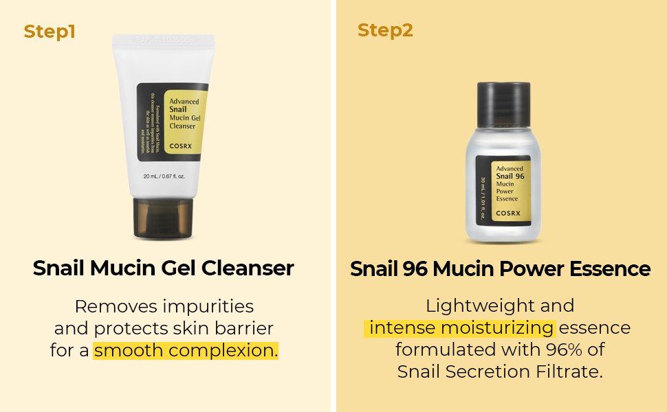 COSRX ALL ABOUT SNAIL KIT 4-step