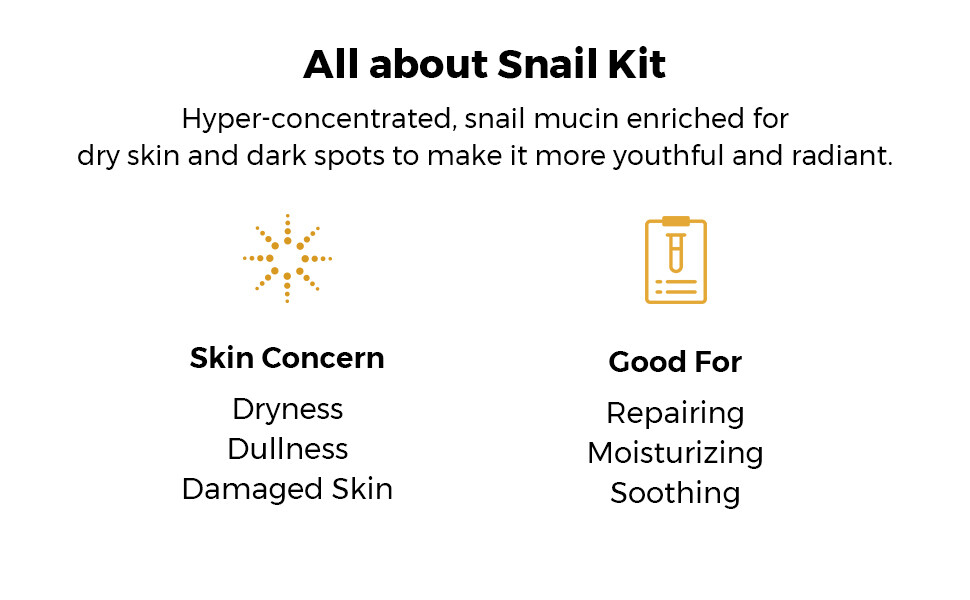 COSRX ALL ABOUT SNAIL KIT 4-step