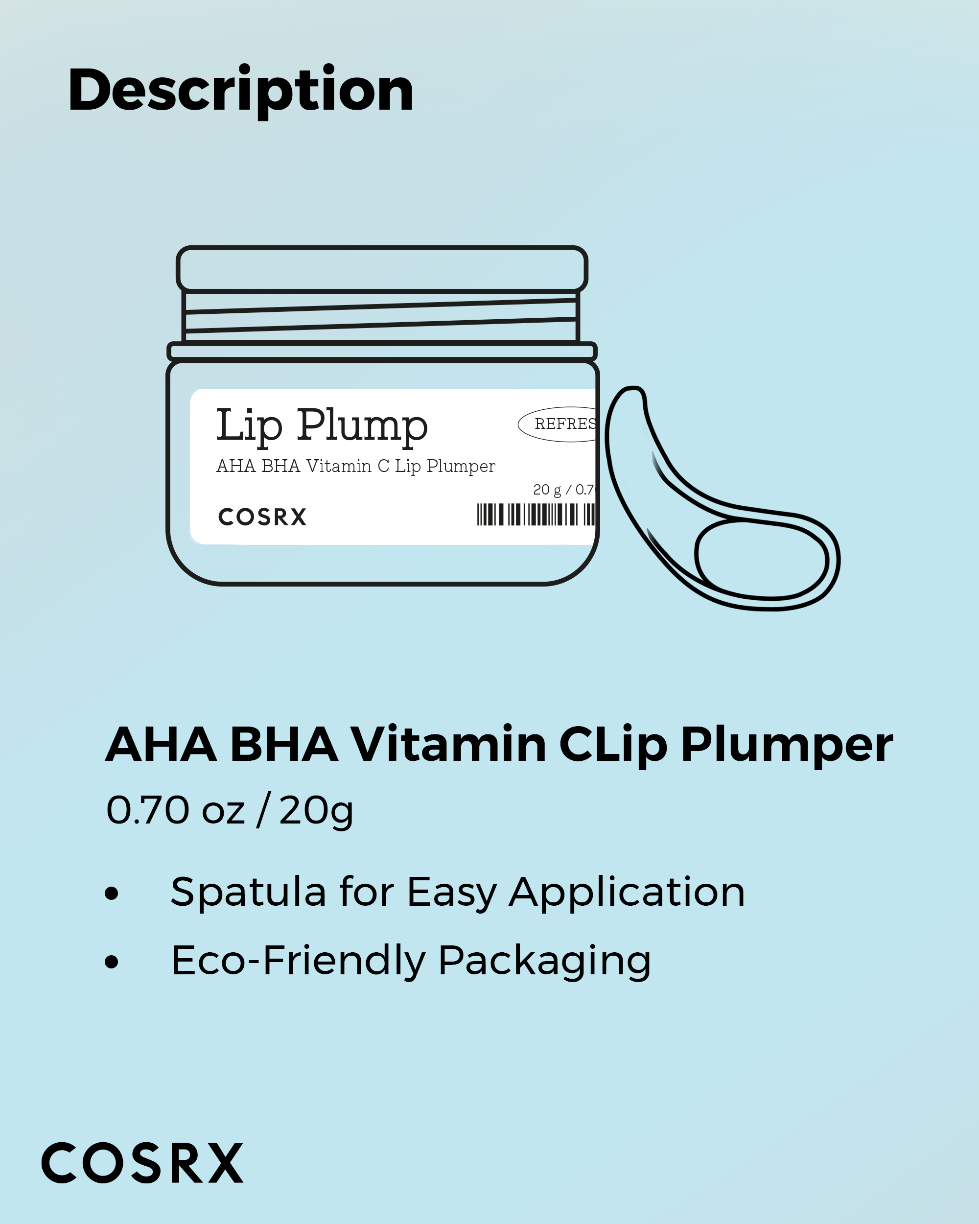 COSRX AHA BHA Vitamin C Lip Plumper 20g