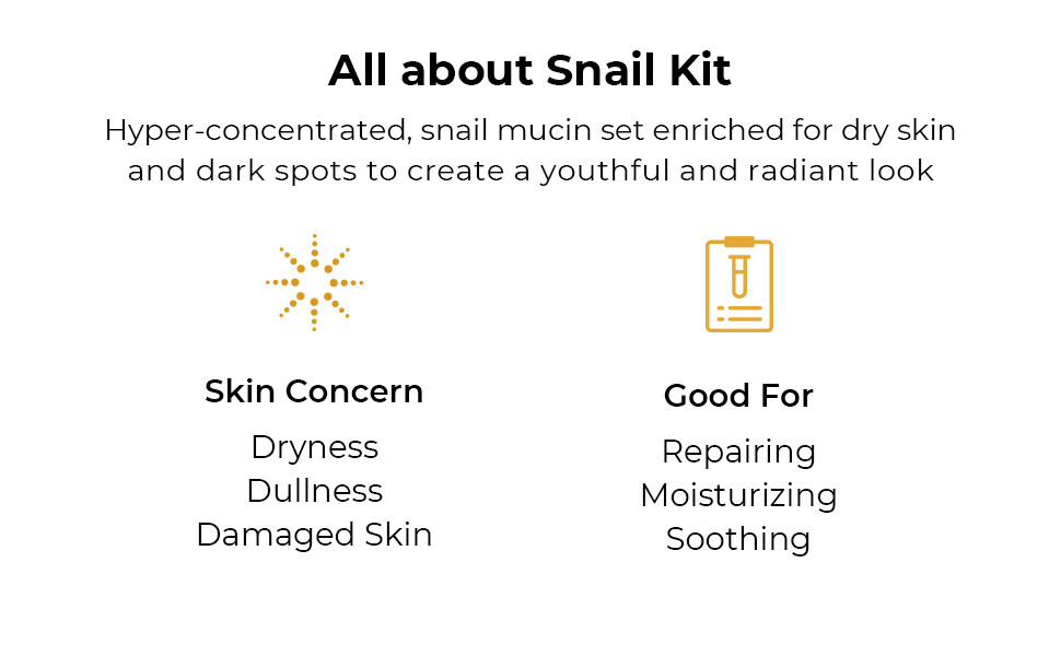 COSRX ALL ABOUT SNAIL KIT 4-step