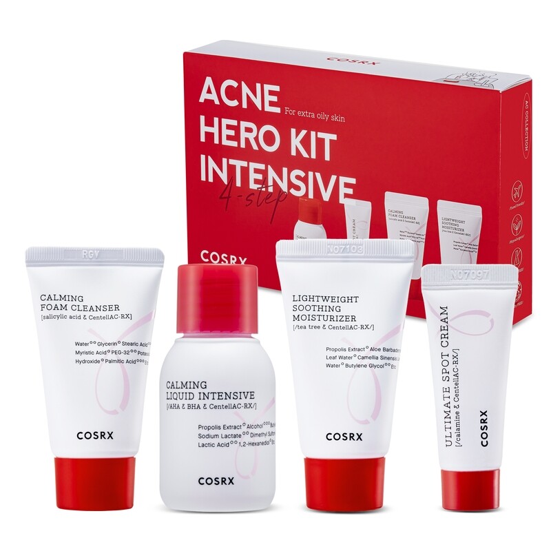 COSRX ACNE HERO KIT INTENSIVE 4step