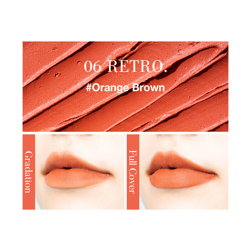 Deep Velvet Tint 4.3g 6 Color (Weight : 36g)