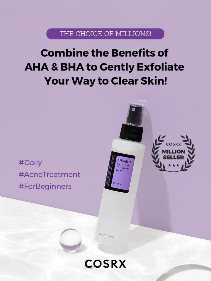 COSRX AHA BHA Clarifying Treatment Toner 50ml