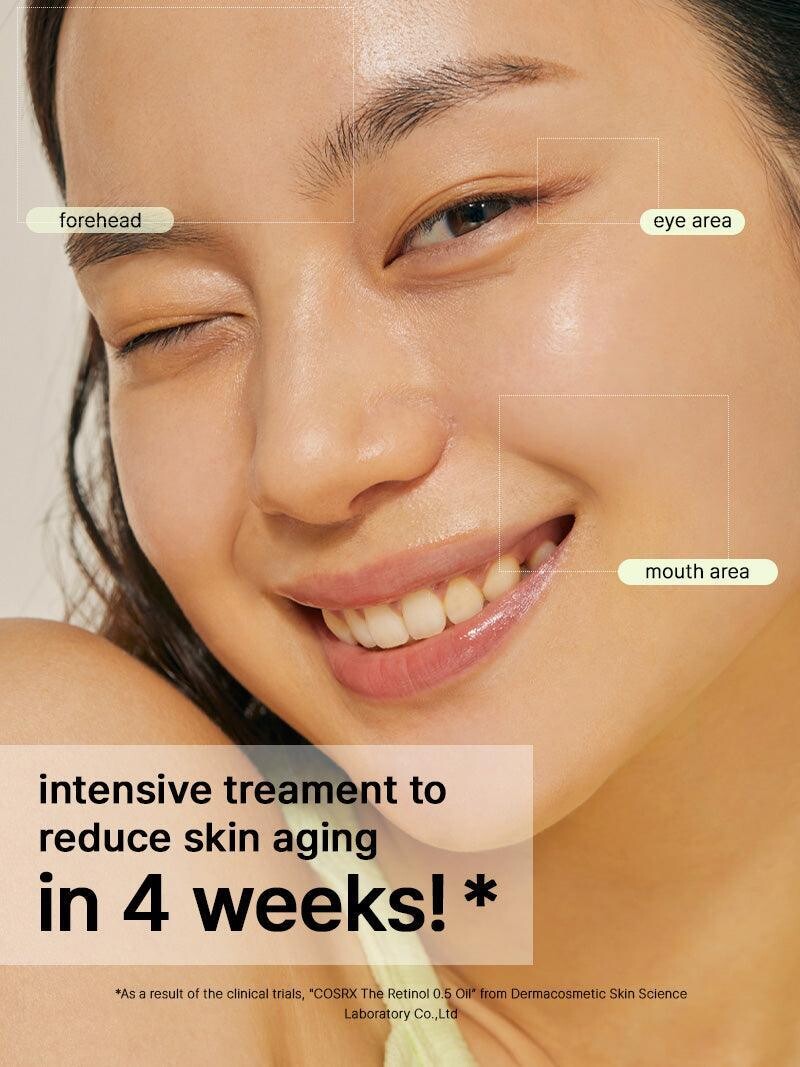 COSRX The Retinol 0.5 Oil Super Vitamin E+ Squalane