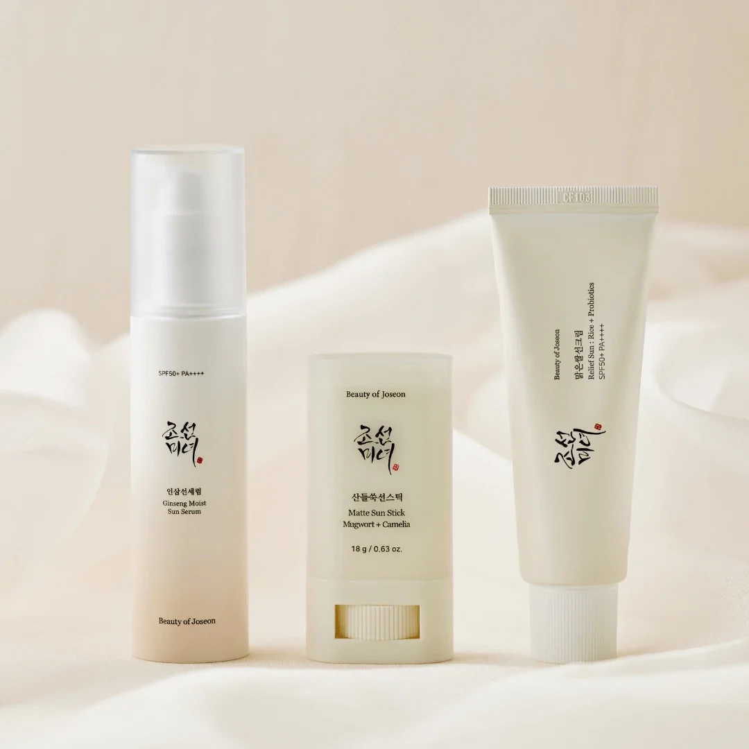 Beauty of Joseon Perfect Hanbang Sun Trio [Relief Sun + Matte Sun Stick + Sun Serum]