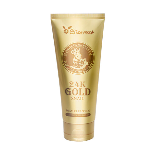 ELIZAVECCA Milky Piggy 24K Gold Snail Foam Cleansing 180 ml