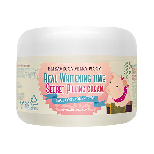 ELIZAVECCA Milky Piggy Real Whitening Time Secret Peeling Cream 100 g