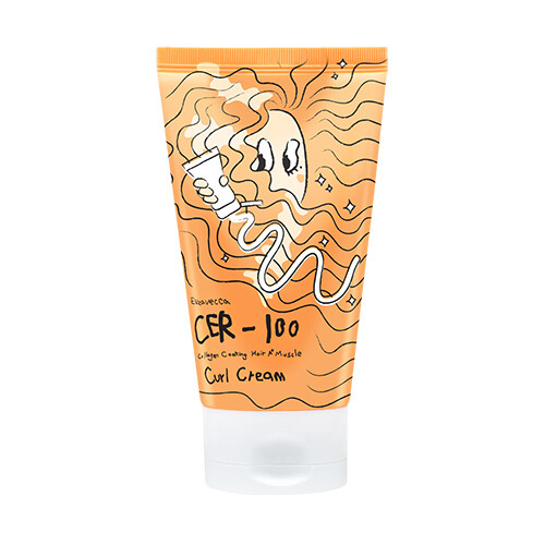 ELIZAVECCA Collagen Coating Hair A+ Muscle Curl Cream CER-100 120ml