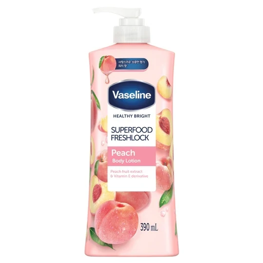 Vaseline Superfood Peach Body Lotion 390ML