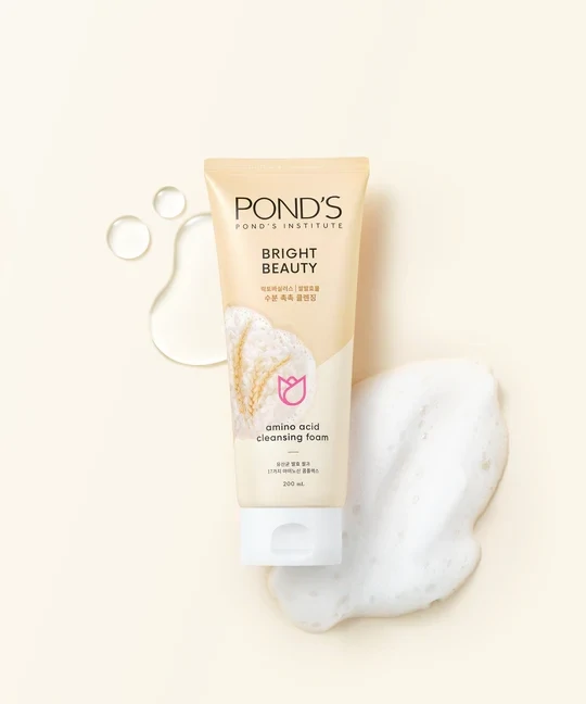 Pond&#39;s Amino Acid Cleansing Foam Rice 200G