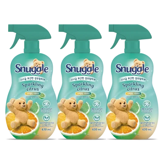 Snuggle Fabric Deodorizer Sparkling Citrus 470ML (3 bundles)