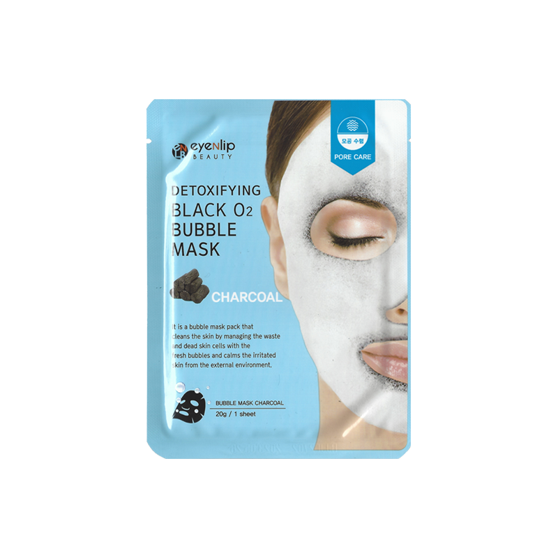 Eyenlip BLACK O2 BUBBLE MASK CHARCOAL