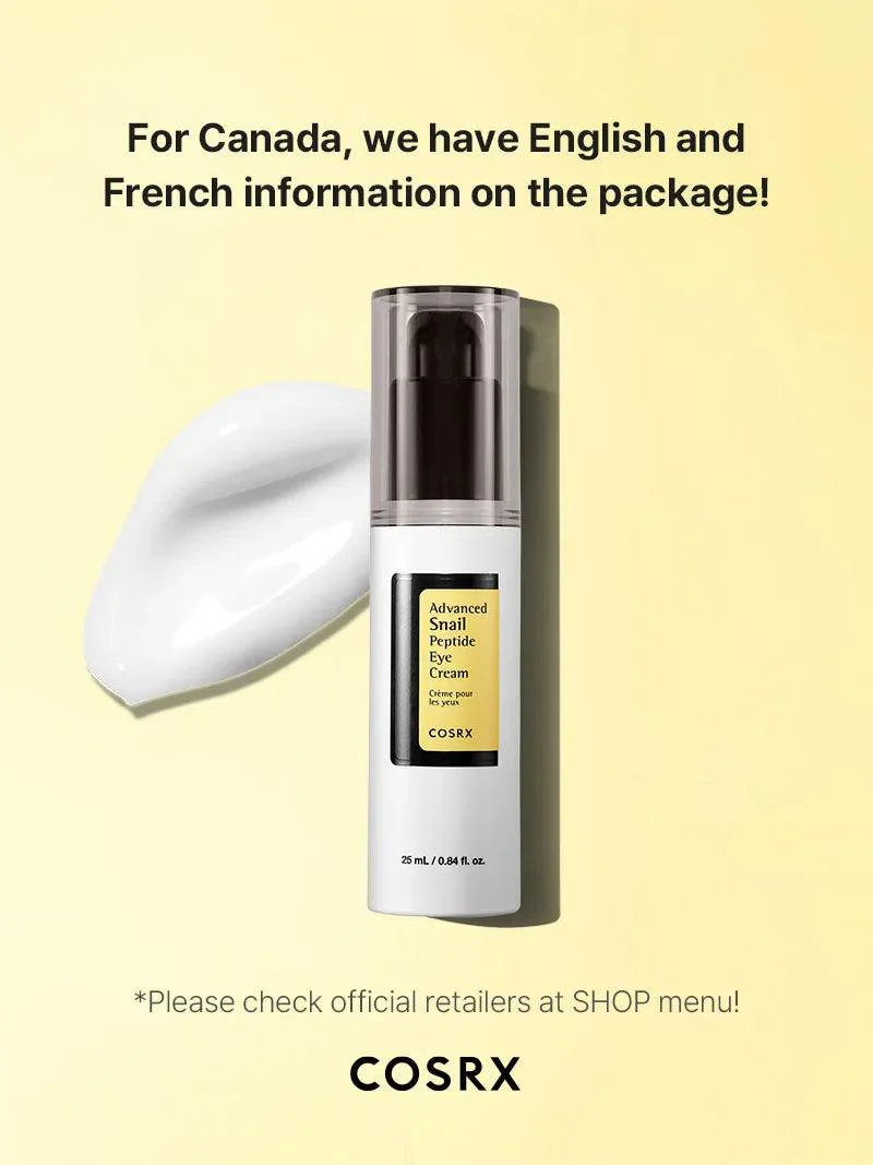 COSRX Advanced Snail Peptide Eye Cream 25ml