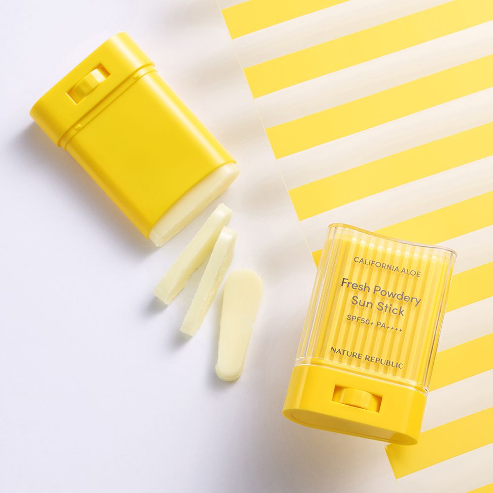 Nature Republic California Aloe Fresh Powdery Sun Stick SPF50+ PA++++