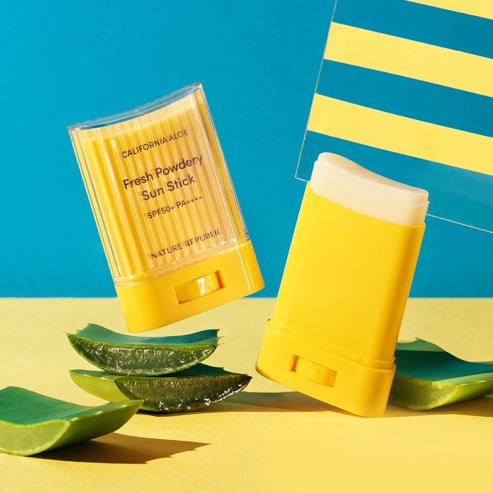 Nature Republic California Aloe Fresh Powdery Sun Stick SPF50+ PA++++