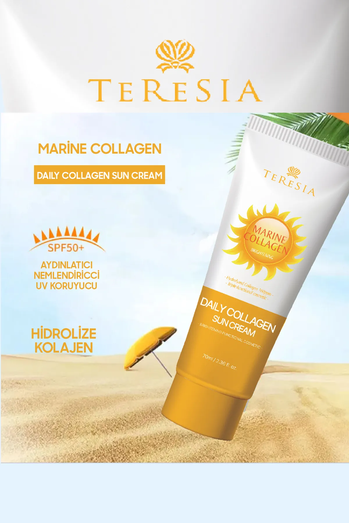 TERESIA Marine Collagen Daily Collagen Sun cream 70ml